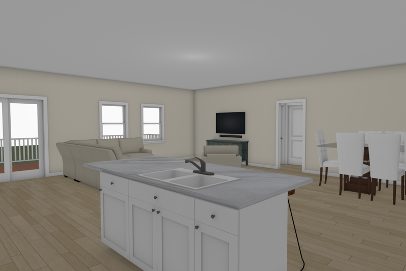 Architectural House Design - Photo 16 for Farmhouse House Plan #1109-18 - 3 bed, 2 bath