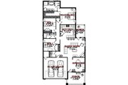 Bungalow Style House Plan - 3 Beds 2 Baths 1890 Sq/Ft Plan #63-305 
