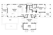 Beach Style House Plan - 5 Beds 5.5 Baths 3480 Sq/Ft Plan #443-15 