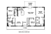 Ranch Style House Plan - 3 Beds 3.5 Baths 3732 Sq/Ft Plan #117-988 