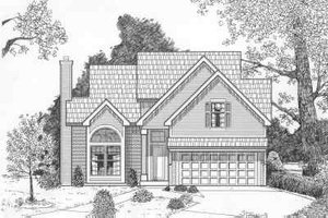 Traditional Exterior - Front Elevation Plan #6-111