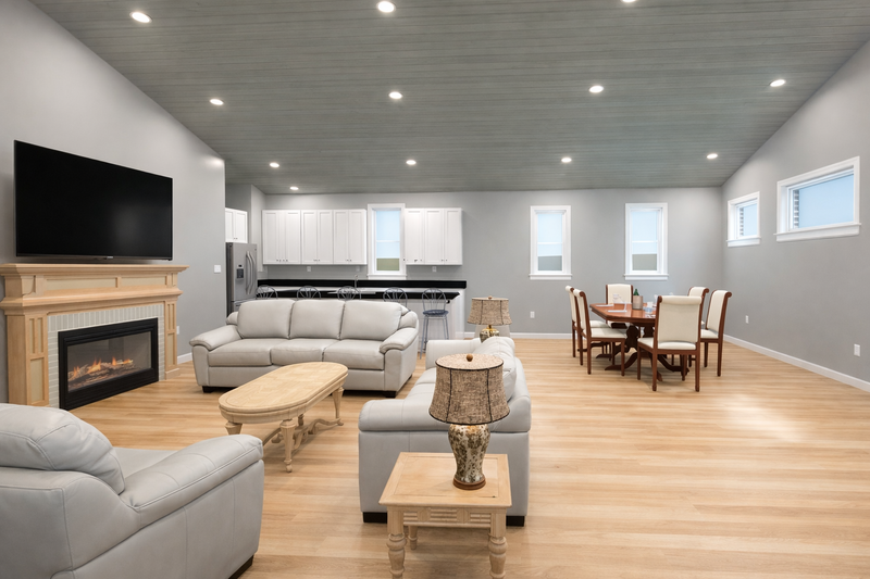 Dream House Plan - Interior - Family Room 2 for Traditional House Plan #1060-485, 1 bath