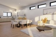 Modern Style House Plan - 3 Beds 2 Baths 1659 Sq/Ft Plan #923-434 