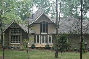 Exterior - Rear Elevation for Craftsman House Plan #413-130 - 4 bed, 3.5 bath