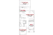 Bungalow Style House Plan - 2 Beds 2 Baths 1250 Sq/Ft Plan #63-246 