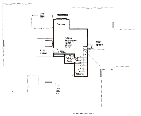 European Floor Plan - Other Floor Plan #310-973