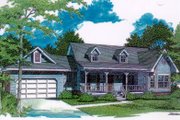 Traditional Style House Plan - 3 Beds 2.5 Baths 1648 Sq/Ft Plan #14-123 