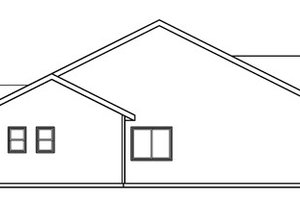 Exterior - Other Elevation for Craftsman House Plan #124-781 - 3 bed, 2 bath