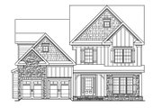 Traditional Style House Plan - 4 Beds 2.5 Baths 2742 Sq/Ft Plan #419-308 