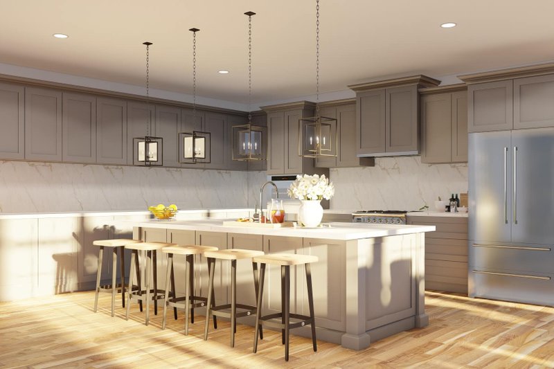 House Plan Design - Interior - Kitchen 1 for Traditional House Plan #923-343 - 5 bed, 4.5 bath