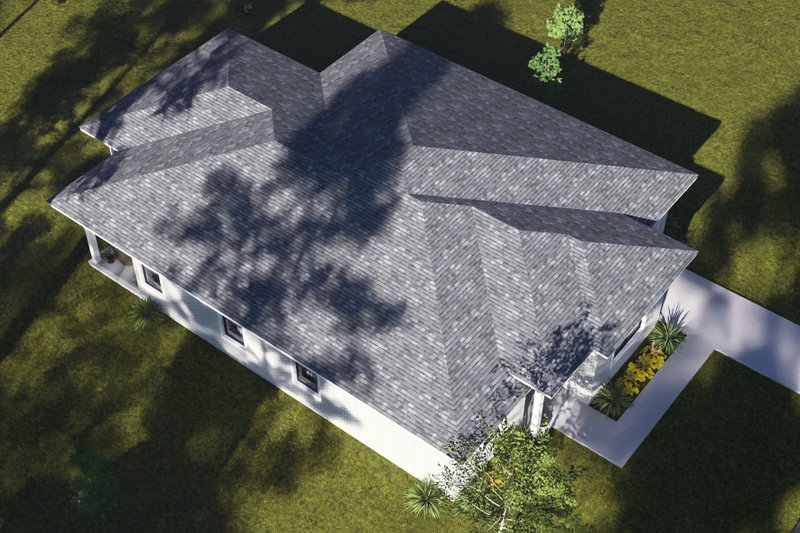 Architectural House Design - Exterior - Other Elevation 5 for Modern House Plan #513-2468 - 4 bed, 3 bath