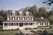 Southern Style House Plan - 4 Beds 2.5 Baths 2727 Sq/Ft Plan #57-720 