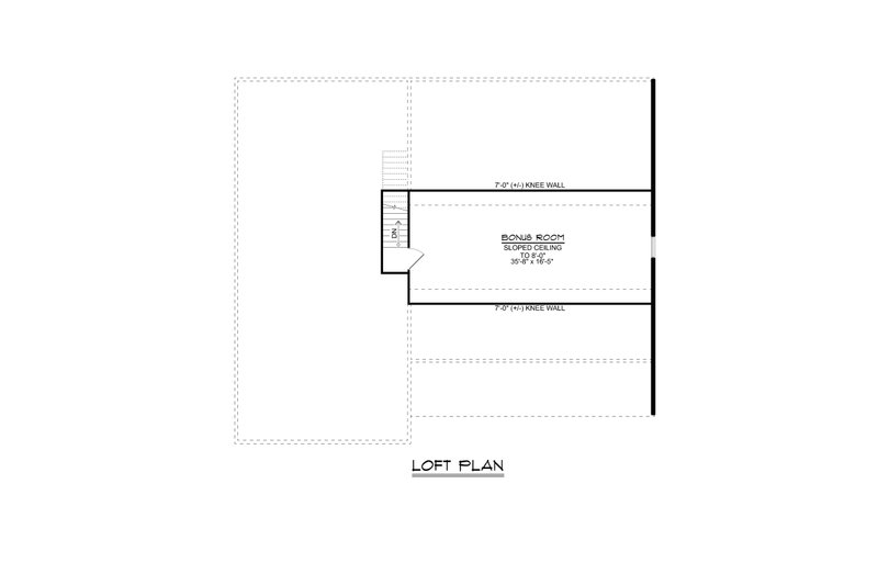 Dream House Plan - Floor Plan - Upper Floor for Farmhouse House Plan #1064-284, 0 bath