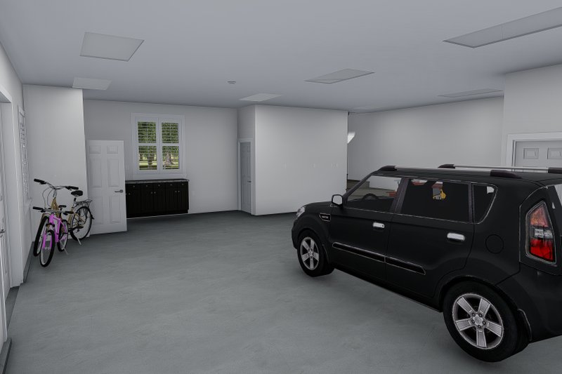 Architectural House Design - Interior - Other for Traditional House Plan #1060-86, 0.5 bath
