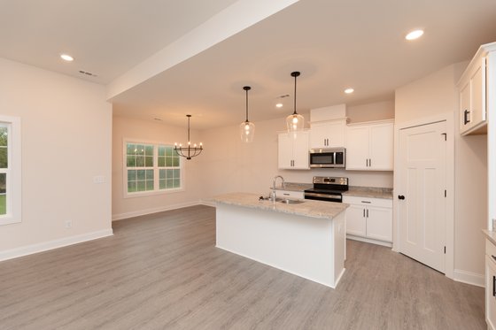 Interior - Kitchen 2 for Modern House Plan #20-2487 - 4 bed, 3.5 bath