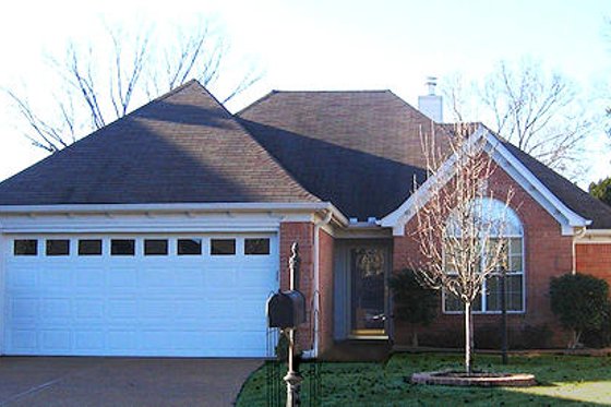 Exterior - Front Elevation for European House Plan #81-13814 - 3 bed, 2 bath