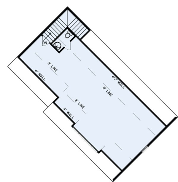 House Blueprint - Craftsman Floor Plan - Other Floor Plan #17-3476