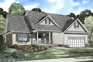 Traditional Exterior - Front Elevation Plan #17-2124