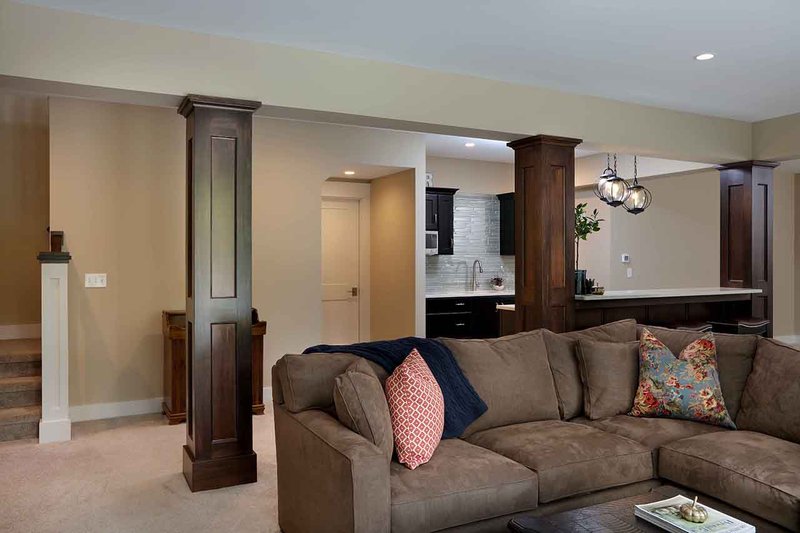 Architectural House Design - LL Family Room Wet Bar