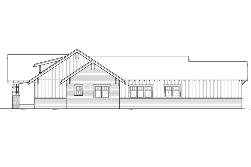 Home Plan - Exterior - Other Elevation for Bungalow House Plan #434-3 - 3 bed, 2.5 bath