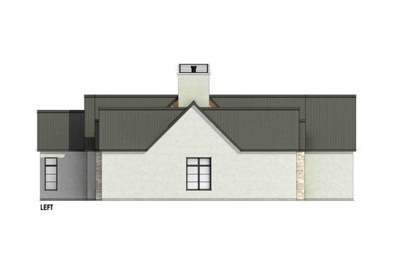 Exterior - Other Elevation for Modern House Plan #1096-42 - 4 bed, 3 bath