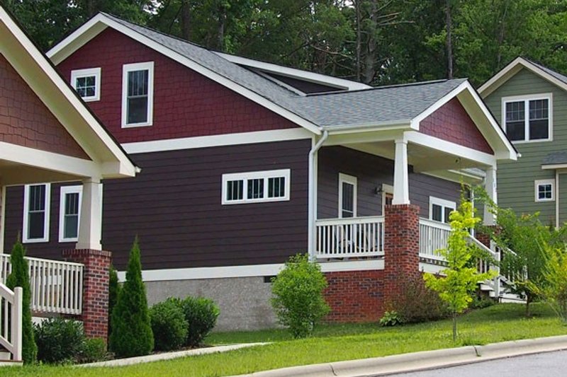 House Blueprint - Photo 1 for Craftsman House Plan #461-37 - 3 bed, 2.5 bath