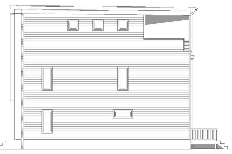 Home Plan - Exterior - Other Elevation 1 for Contemporary House Plan #932-196 - 3 bed, 3.5 bath