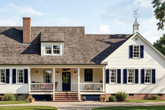 Photo 3 for Cottage House Plan #137-383 - 3 bed, 3 bath