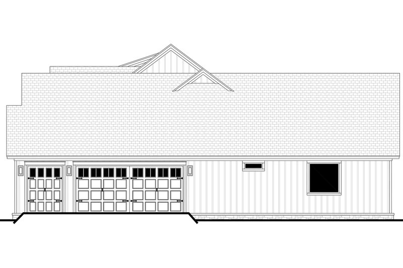 Dream House Plan - Exterior - Other Elevation 1 for Southern House Plan #430-430 - 3 bed, 3.5 bath