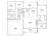 Modern Style House Plan - 3 Beds 2 Baths 1700 Sq/Ft Plan #1096-179 Floor 