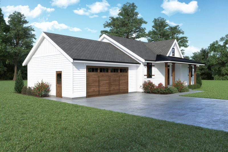 Home Plan - Exterior - Other Elevation for Farmhouse House Plan #1070-170 - 2 bed, 2 bath