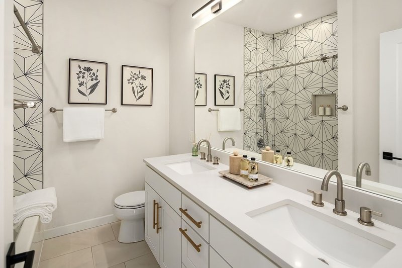 Dream House Plan - Interior - Bathroom for Modern House Plan #1066-109 - 6 bed, 3.5 bath