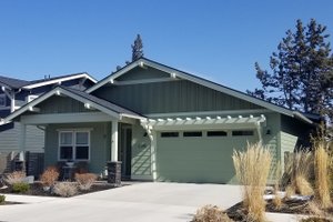 Dream House Plan - Craftsman Exterior - Front Elevation Plan #1105-3