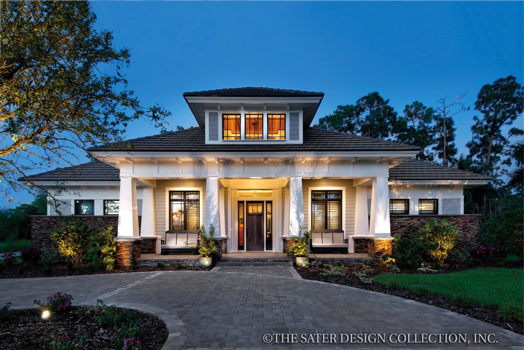 Bungalow Style House Plan 3 Beds 3 5 Baths 3108 Sq Ft Plan 930