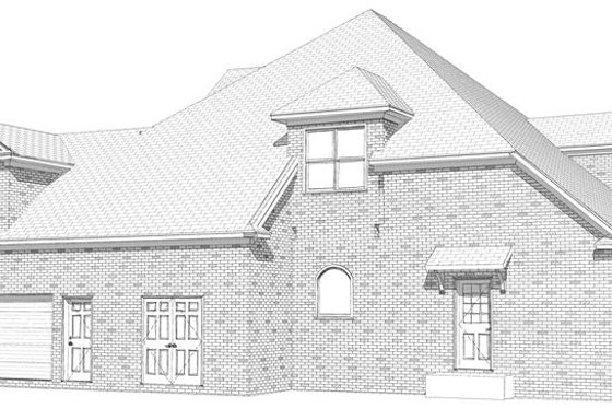 Exterior - Other Elevation for Traditional House Plan #63-213 - 4 bed, 3.5 bath