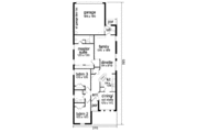 Traditional Style House Plan - 3 Beds 2 Baths 1385 Sq/Ft Plan #84-305 