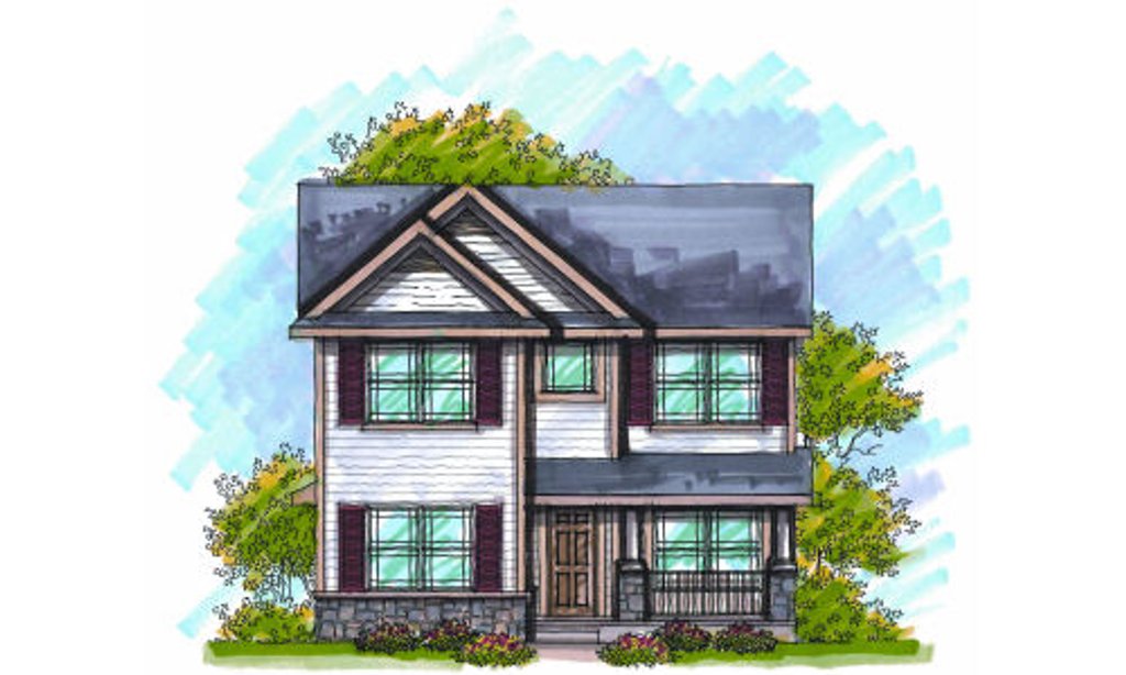 Bungalow Style House Plan 3 Beds 2 5 Baths 1570 Sq Ft Plan 70