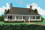Country Style House Plan - 3 Beds 2.5 Baths 2373 Sq/Ft Plan #81-262 
