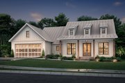 Farmhouse Style House Plan - 3 Beds 2 Baths 1740 Sq/Ft Plan #430-241 