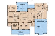 Craftsman Style House Plan - 4 Beds 2.5 Baths 2343 Sq/Ft Plan #923-175 