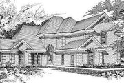 European Style House Plan - 4 Beds 2.5 Baths 3029 Sq/Ft Plan #329-280 