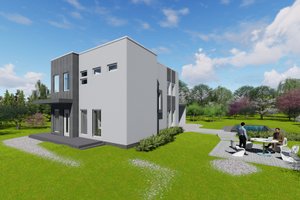 Photo 1 for Modern House Plan #549-13 - 3 bed, 1 bath