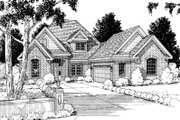 Traditional Style House Plan - 4 Beds 3 Baths 2837 Sq/Ft Plan #20-229 