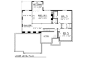 European Style House Plan - 4 Beds 3 Baths 3777 Sq/Ft Plan #70-816 