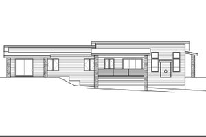 Exterior - Other Elevation for Modern House Plan #124-1251 - 3 bed, 2.5 bath