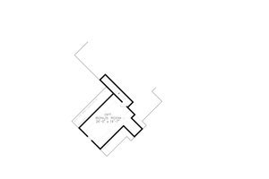 Floor Plan - Upper Floor for Craftsman House Plan #54-519 - 3 bed, 2.5 bath