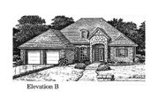 Traditional Style House Plan - 4 Beds 2 Baths 1837 Sq/Ft Plan #310-772 