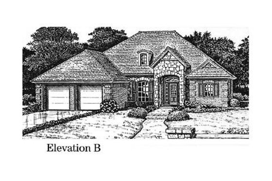 Exterior - Other Elevation for Traditional House Plan #310-772 - 4 bed, 2 bath