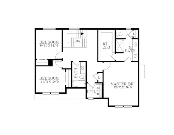 Dream House Plan - Craftsman Floor Plan - Upper Floor Plan #53-668