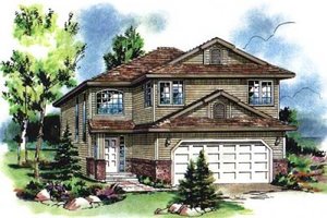 Traditional Exterior - Front Elevation Plan #18-4259